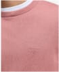 Men's Barbour Pima Cotton Crew Neck Sweater - Earth Pink