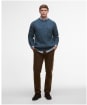 Men's Barbour Horseford Crew Neck Sweater - Mallard Green
