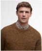 Men's Barbour Horseford Crew Neck Sweater - Copper