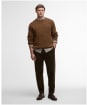 Men's Barbour Horseford Crew Neck Sweater - Copper