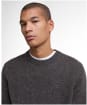 Men's Barbour Tainsbury Crew Neck Sweater - Dark Oak