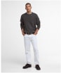 Men's Barbour Tainsbury Crew Neck Sweater - Dark Oak