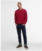 Men's Barbour Tainsbury Crew Neck Sweater - Red