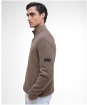 Men's Barbour International Crawley Funnel Neck Jumper - Brindle