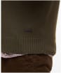 Men's Barbour Kelson V-Neck Knitted Sweater - Olive
