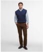 Men's Barbour Kelson Knitted Vest - Navy