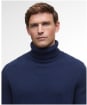 Men's Barbour Kelp Roll Neck Jumper - Navy