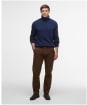 Men's Barbour Kelp Roll Neck Jumper - Navy