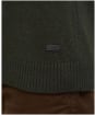 Men's Barbour Kelp Roll Neck Jumper - Olive