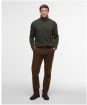 Men's Barbour Kelp Roll Neck Jumper - Olive