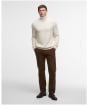 Men's Barbour Kelp Roll Neck Jumper - Whisper White