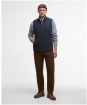 Men's Barbour Shoveler Knitted Gilet - Navy