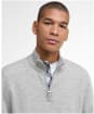 Men's Barbour Waterbury Half Zip Sweater - Mist