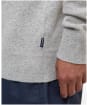 Men's Barbour Waterbury Half Zip Sweater - Mist