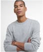 Men's Barbour Waterbury Crew Neck Sweater - Mist