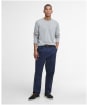 Men's Barbour Waterbury Crew Neck Sweater - Mist