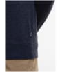 Men's Barbour Waterbury Crew Neck Sweater - Navy