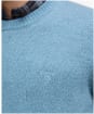 Men's Barbour Covent Crew Neck Jumper - Bluestone