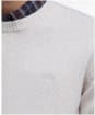Men's Barbour Covent Crew Neck Jumper - Mist Marl
