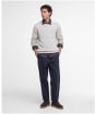 Men's Barbour Covent Crew Neck Jumper - Mist Marl