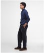 Men's Barbour Hector Roll Neck Jumper - Navy Marl