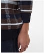 Men's Barbour Kane Knitted Cardigan - Dark Oak