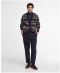 Men's Barbour Kane Knitted Cardigan - Dark Oak