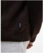 Men's Barbour Cleveland Crew Neck Sweater - Dark Oak