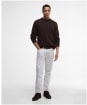 Men's Barbour Cleveland Crew Neck Sweater - Dark Oak