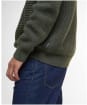 Men's Barbour Cleveland Crew Neck Sweater - Duffle Green