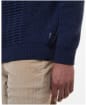 Men's Barbour Cleveland Crew Neck Sweater - Navy