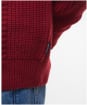 Men's Barbour Cleveland Crew Neck Sweater - Biking Red