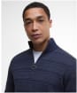 Men's Barbour Dartfield Half Zip Knitted Jumper - Navy