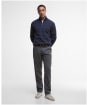 Men's Barbour Dartfield Half Zip Knitted Jumper - Navy