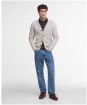 Men's Barbour Mainland Knitted Cardigan - Mist