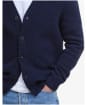 Men's Barbour Mainland Knitted Cardigan - Navy