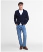 Men's Barbour Mainland Knitted Cardigan - Navy