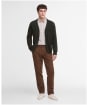Men's Barbour Mainland Knitted Cardigan - Olive