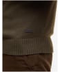 Men's Barbour Kelson Crew Neck Sweater - Olive
