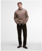 Men's Barbour Kelson Crew Neck Sweater - Stone