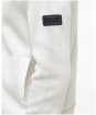 Men's Barbour International Patrick Bomber Zip Through Cardigan - Whisper White