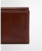 Men's Barbour Bywell Leather Bi Fold Wallet - Heritage Brown