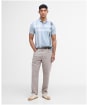 Men’s Barbour Blaine Polo Shirt - Mineral Blue