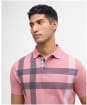 Men’s Barbour Blaine Polo Shirt - Earth Pink