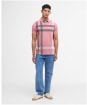 Men’s Barbour Blaine Polo Shirt - Earth Pink