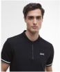 Men's Barbour International Buxton Polo Shirt - New Black