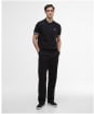 Men's Barbour International Buxton Polo Shirt - New Black