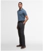Men's Barbour Brodie Tailored Polo Shirt - Bluestone