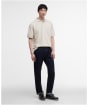 Men's Barbour Hexham Oversized Polo Shirt - Mist