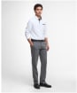 Men's Barbour Premium Corpatch Tailored Long Sleeve Polo Shirt - White